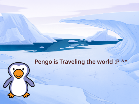 Pengo is Traveling the world :P ^^