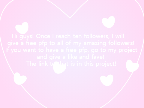 Ten followers announcement! June 24
