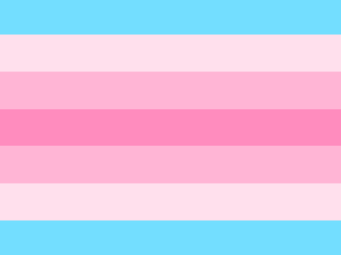 (Pride Month Day 22) Transfeminine Flag.