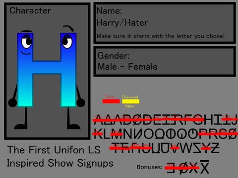 IDK If it's still going but, Here's H