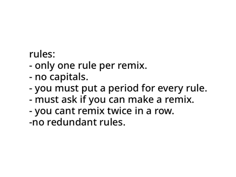 add a rule! [6]