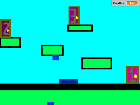 Blocky and Pixle in a super rage world (2player)