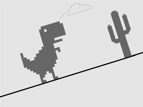 Google Chrome Dino Run (Oh, No Internet) #games #trending #all remix