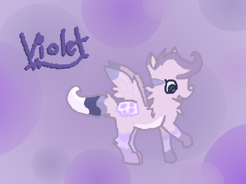 Winged Cat RP- Violet