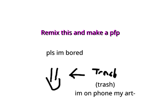 can someone make me a pfp