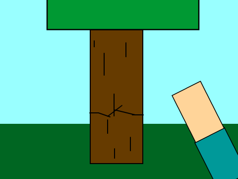 MOTION TEST | Minecraft Tree puncher