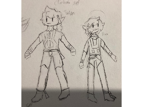 Random concept sketches