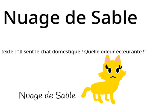 Audition : Nuage de Sable