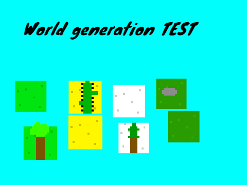 World generation test #all #world #stuff 