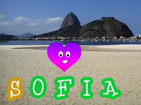 Animated name:Sofia