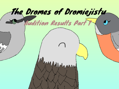 Pt.1 Audition Results | The Dromes of Dromiejistu