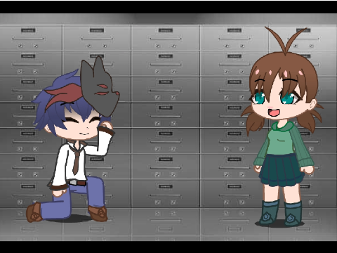 Chapter 1 Danganronpa V4  "Do you know you can't feel your tounge when you smile?"