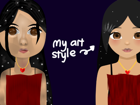 i drew it in my art style