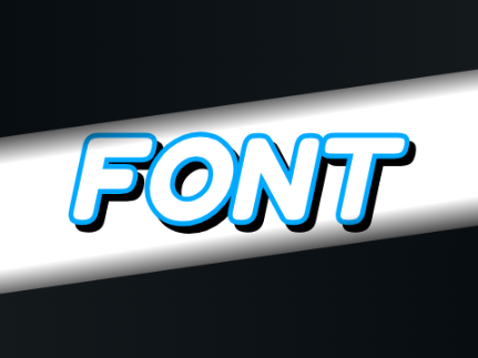 Font for "SMILING GLASS"