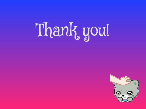 Thank you!
