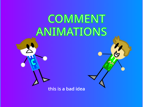 Comment animations #all #trending