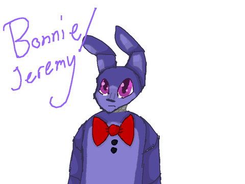 I drew bonnie cause i was bored