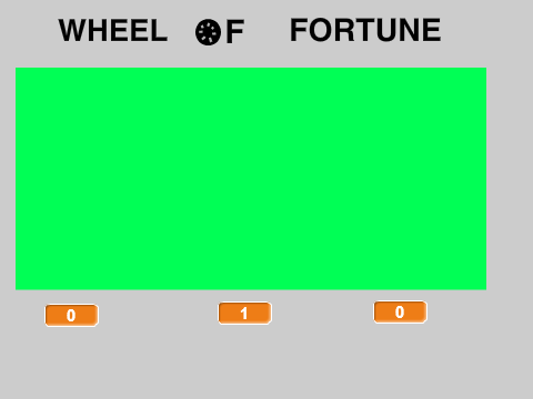Wheel of Fortune (Kind of)