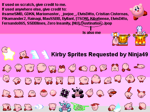 Kirby Sprites