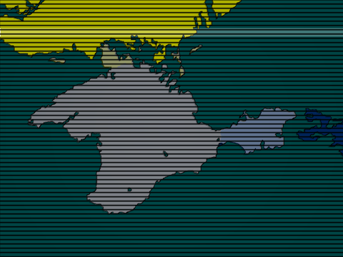 50 Days in Crimea: A Map