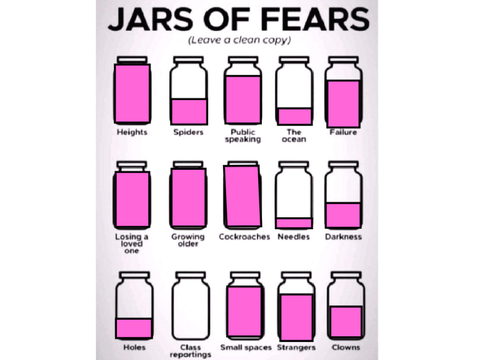My fears... I have a lot!