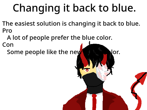 The color problem.