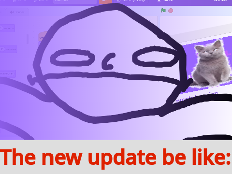 The new update be like: