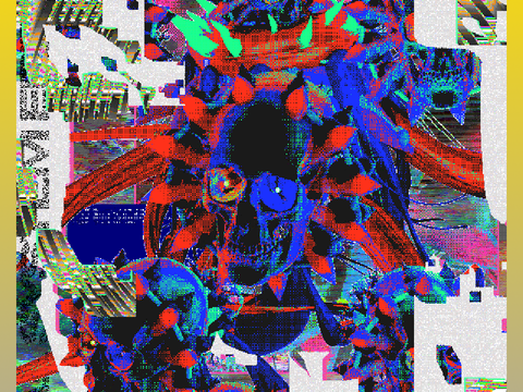 Trippy skeletons