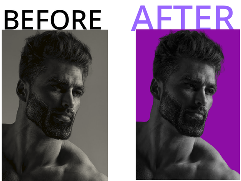 CHANGE BG TO PURPLE