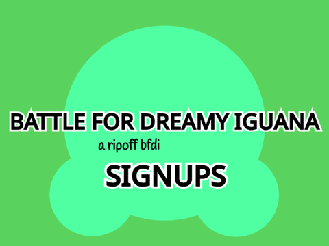 Object Show signups (except i used only 1 braincell to make it)