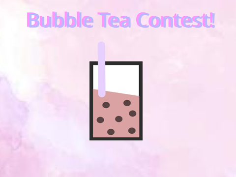 Bubble Tea Contest! Example Entry