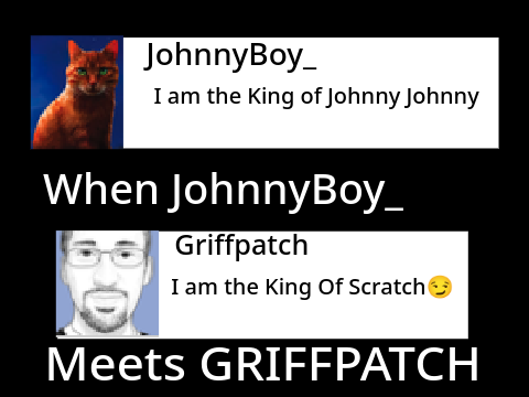 When JohnnyBoy_ meets Griffpatch ||Animation|| #animations #all #stories 5 remix