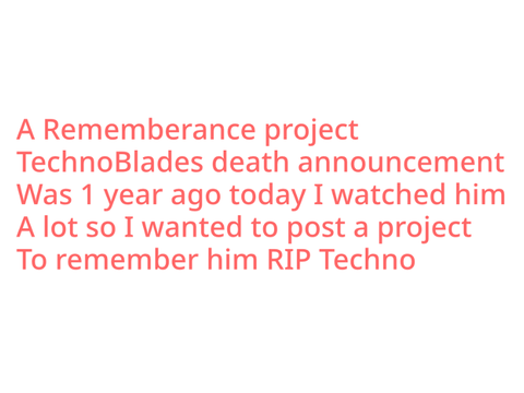 Rip Technoblade