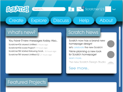 Entry for Scratch Redesign Contest