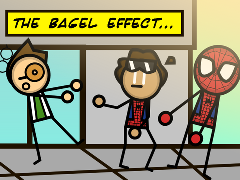 The Bagel Effect | spider man across the spider verse in a Nutshell