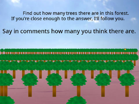 Find Out How Many Trees There Are In This Forest!