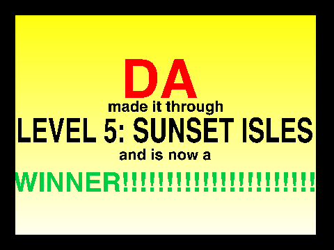 Da'z Advensuer 1.5 (Level 5: Sunset Isles)