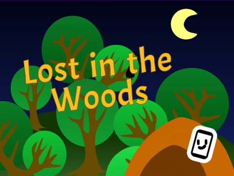 Lost in the Woods but is robolox