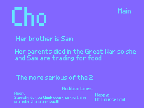 cho audition