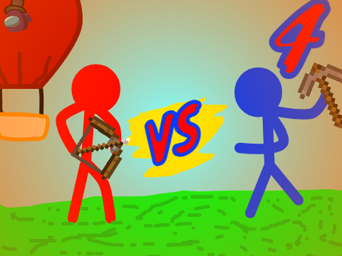 red stickman 4 [appears blue]