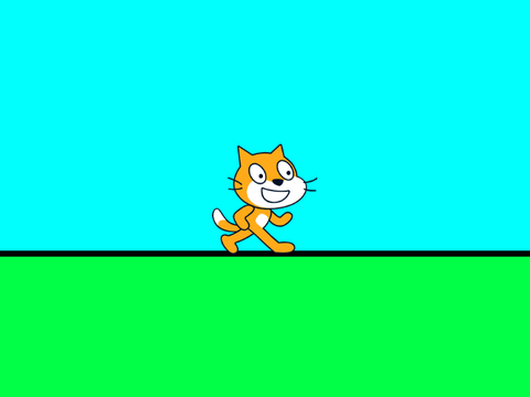 [LOUD] POV scratch cat is in a play