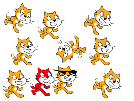 The Amazing Scratch Cats!