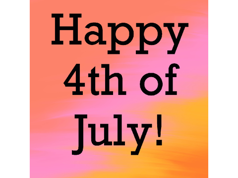 Happy 4th Of July!!!