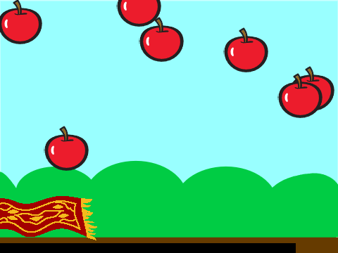 Fast carpet apple grab