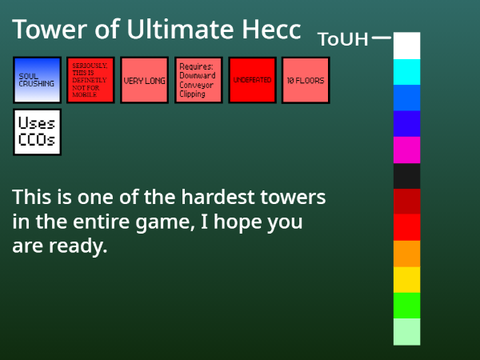 Tower of Ultimate Hecc (A2SR Nerf)
