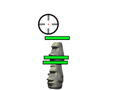 Random aim test/my version of griffpatches health bar test