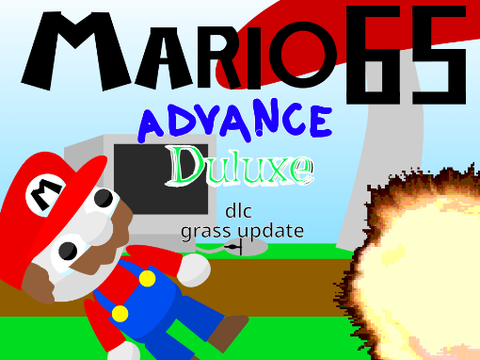 Mario 65 advance duluxe dlc grass update