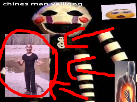 Chinese man yelling meme