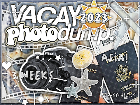 ⚓ || VACAY ph☆to dump