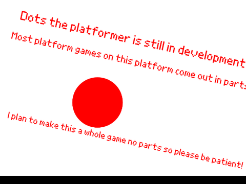 Dots! The Platformer